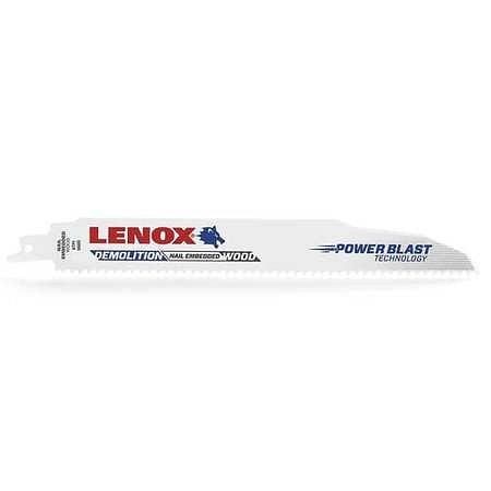 LENOX Demolition Reciprocating B966R 9" x 1" x 062" x 6, 25 Pack, 20523B966R