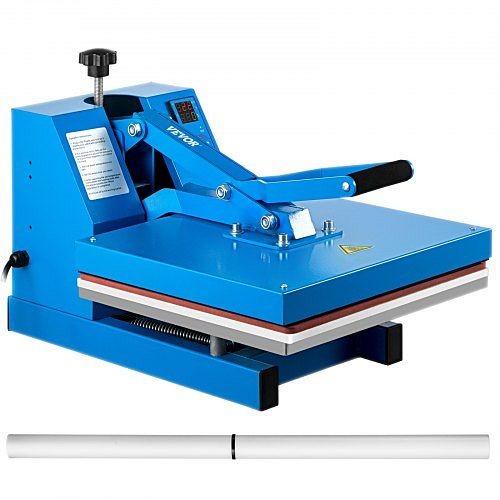 VEVOR Heat Press Heat Press Machine 15X15 Inch, Sublimation Machine for T Shirts Cloth, DBTHJ15X15LSK0001V1