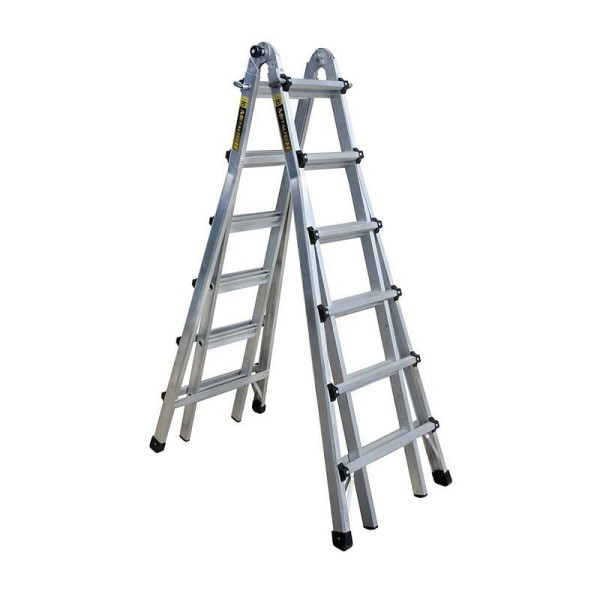 Metaltech 25' Telescoping multi-position ladder, E-MTL7300AL