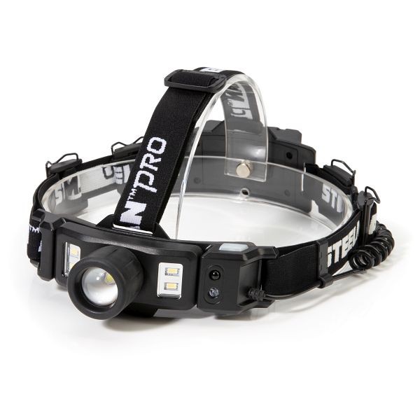 STEELMAN PRO Multi-Mode Focusing Rechargeable Headlamp with Rear Safety Light, 79379