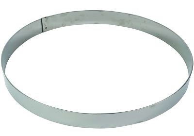 Gobel Stainless Steel mousse ring, Thickness 10/10th, Ø360 mm height 45 mm, 896450