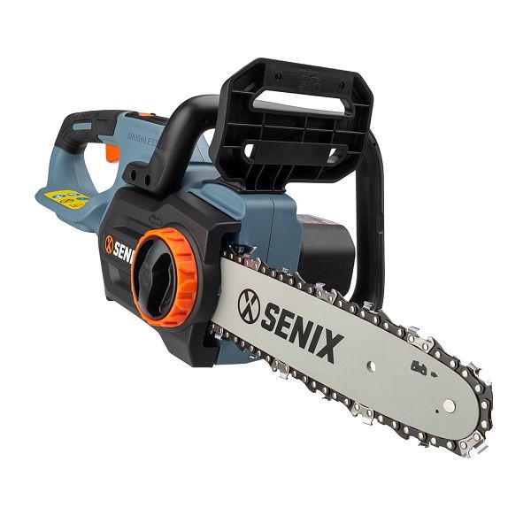 SENIX 20 Volt Max* 10" Cordless Brushless Chainsaw, Tool Only, CSX2-M-0