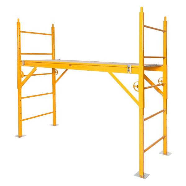 NU-WAVE "Classic" Complete Scaffold With Base Plates, 72" H x 74" L x 29.5" W, 660CL W/PBP