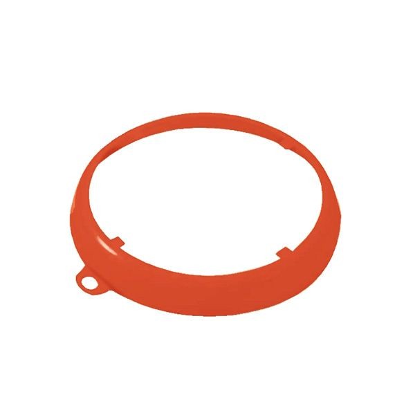 OilSafeSystem Color Coded Oil Safe Drum Ring, Orange, 207006