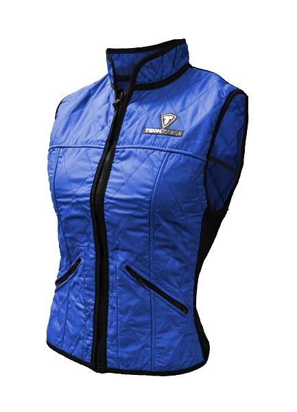 TechNiche Female Evaporative Cooling Deluxe Sport Vest, Blue, 1X, 6530F-RB-1X