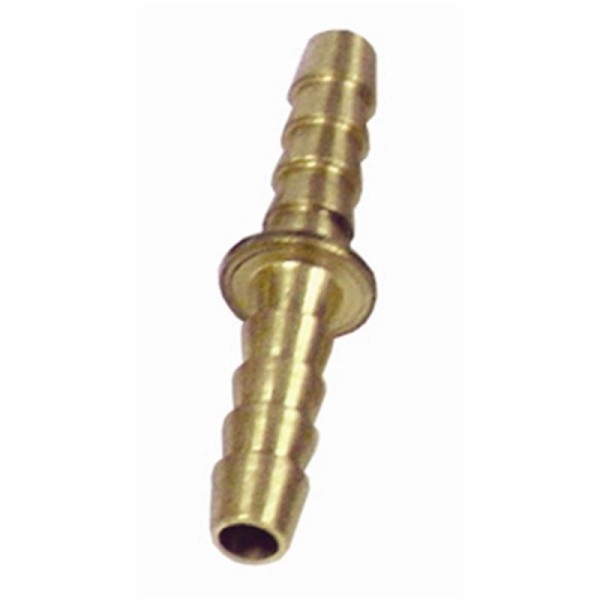 K Tool International 1/4" Brass Barbed Hose Connector, KTI05167