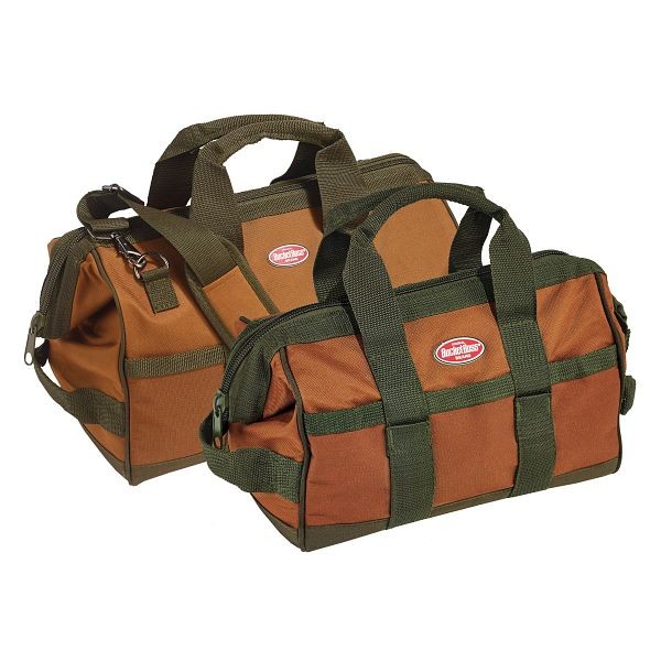Bucket Boss Gatemouth Tool Bag Combo in Brown, Quantity: 3 cases, 60028