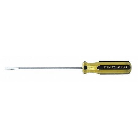 Stanley General Purpose Cabinet Slotted Screwdriver 3/16" Round, 6", 66-186-A