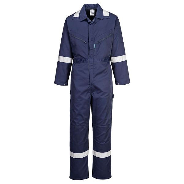 Portwest Iona Polycotton Coverall, Navy, 4XL, F813NAR4XL