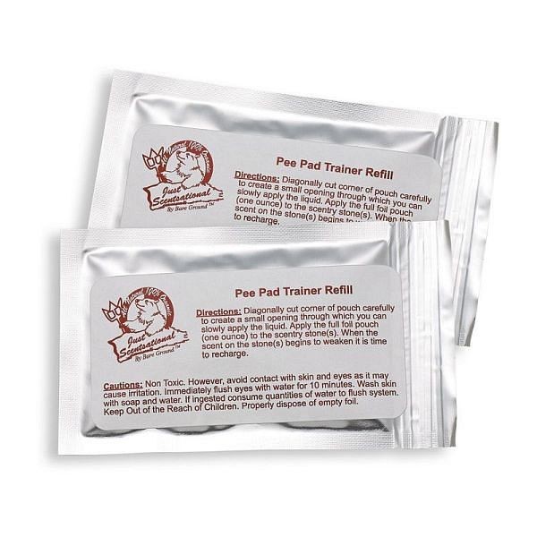 Bare Ground Just Scentsational Here Doggie! Indoor Dog Trainer, Quantity: Two 1 oz Foil Packet Recharge Packs, HD-2