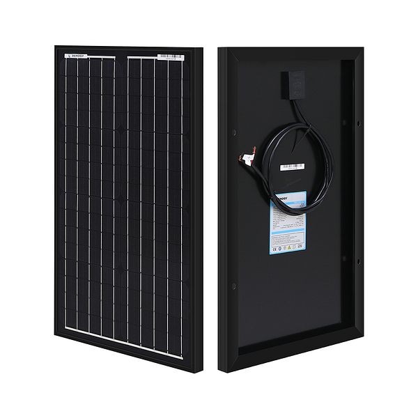 Renogy 30 Watt 12 Volt Monocrystalline Solar Panel (New Edition), RNG-30D-SS