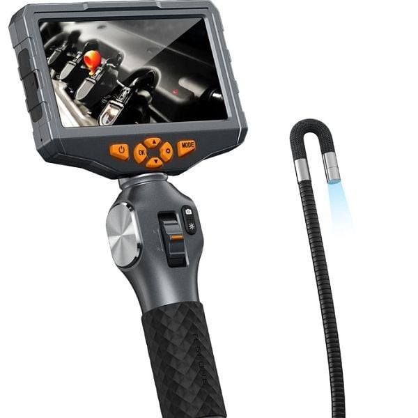 Teslong TD500 Articulating Inspection Camera with 5-inch Screen, TD500D85L1.55