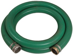 Mi-T-M Hard Suction Hose with Fittings 4-Inch, 15-0356