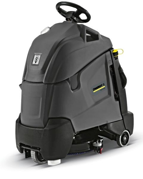 Karcher Chariot™ 2 iScrub 20 Deluxe, floor scrubber, poly brush scrub deck, 36V/114 Ah AGM batteries, 21A on-board charger, 1.008-065.0