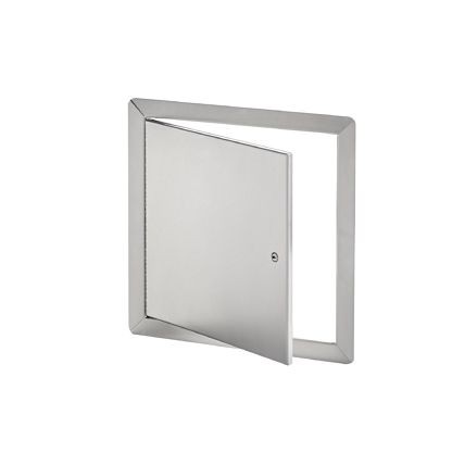 Cendrex Flush Universal Stainless Steel Access Door with Exposed Flange, 6 x 6", AHD-SS 06X06