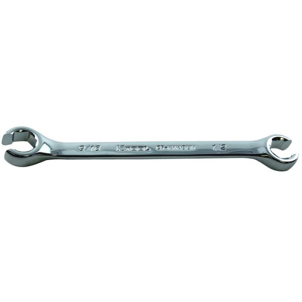 K Tool International Wrench 1/2" x 9/16" Flare Nut 5 Point, KTI44416