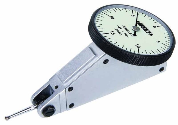 Insize Tilted Face Type Dial Test Indicator, .03", 2399-03