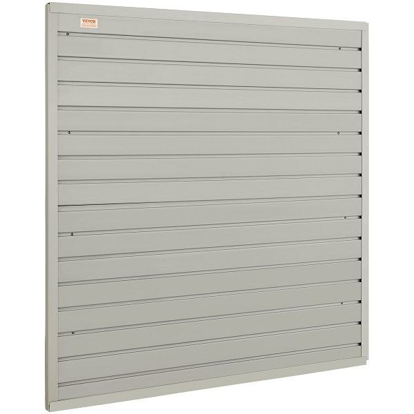 VEVOR Slatwall Panels, 4 ft x 1 ft Gray Garage Wall Panels 12"H x 48"L, 4 Panels, BTQBPVCF16SQTX3KIV0