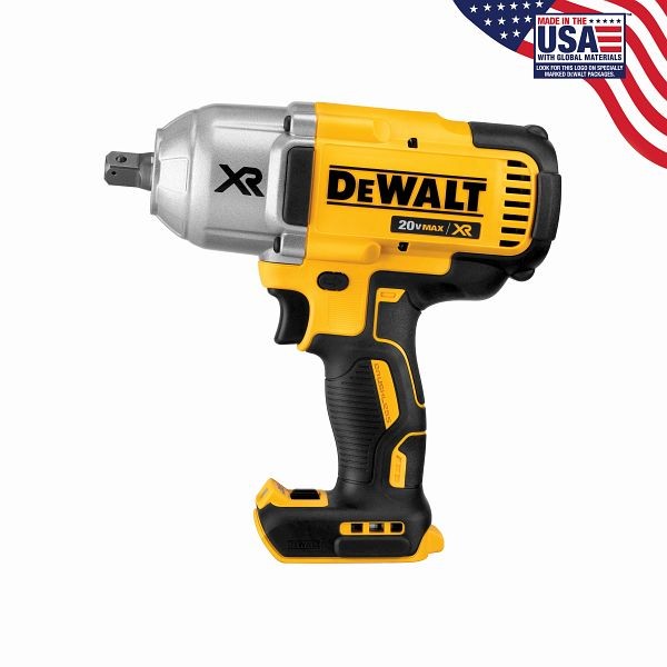 DeWalt 20V Max XR Brushless High Torque 1/2" Impact Wrench with Detent Pin Anvil (Tool Only), DCF899B