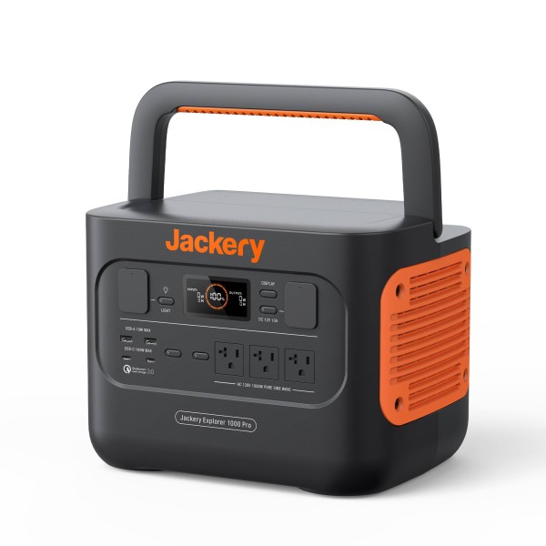 Jackery Explorer 1000 Pro Portable Power Station For Outdoors, 70-1000-USOR01
