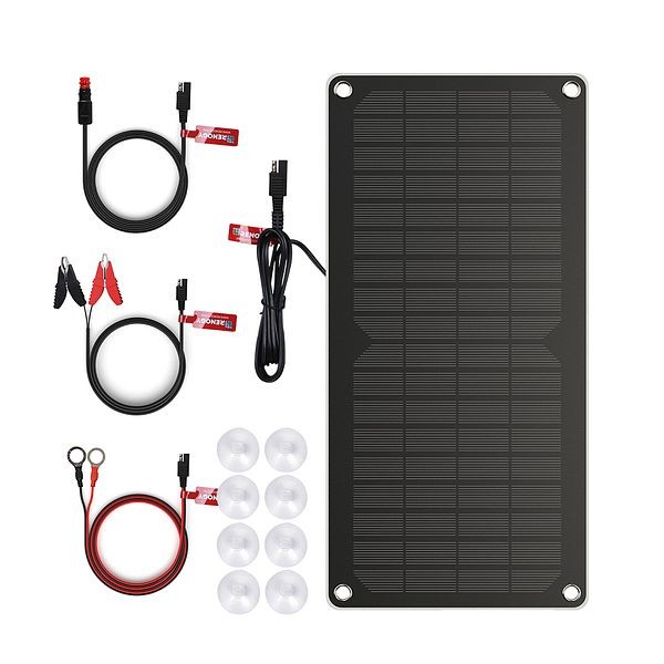 Renogy 10W Solar Battery Charger and Maintainer, RSP10BM