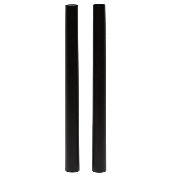 Shop-Vac 1-1/2 In. Diameter Extension Wands, Polypropylene Construction, Black In Color, (2-Pack), 9199500