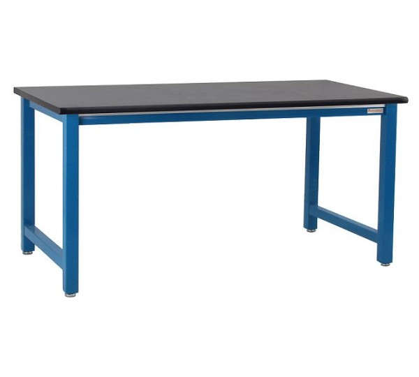 BenchPro Kennedy Series Workbench, 1" Thick Phenolic Resin Top, Round Front Edge, 24"W x 24"L x 32"H, 6,600lbs Capacity, KYR2424