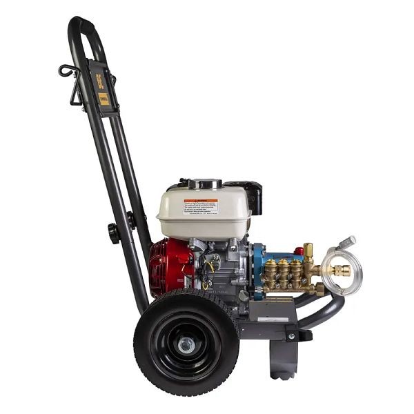 BE Power Equipment 3,000 PSI - 2.7 GPM Gas Pressure Washer with Honda GX200 Engine and Cat Triplex Pump, B3065HJ