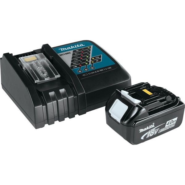 Makita 18V LXT Battery and Charger Starter Pack (4.0 Ah), BL1840BDC1