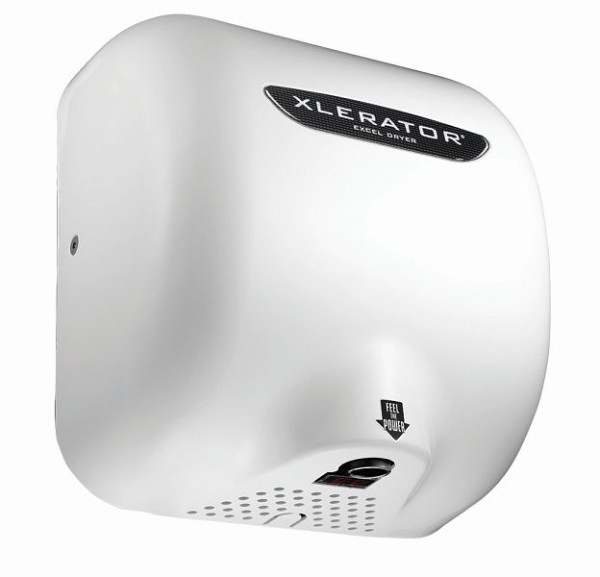 Excel XLERATOR® Hand Dryer White Thermoset Resin (BMC), XL-BW-1.1N-XXX