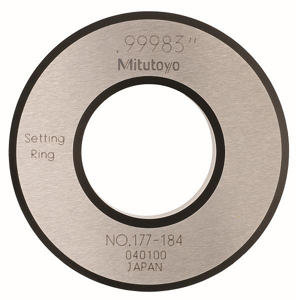 Mitutoyo Ring Gage 1.0IN, 177-184