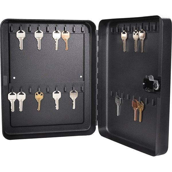 Barska 36 Keys Lock Box with Combination Lock Black, AX11820