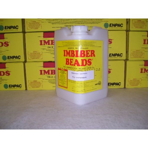 ENPAC Imbiber Beads Sand Mix 20 Pounds, White, ENP IEBS505000