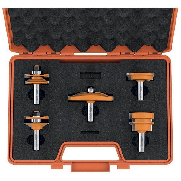 CMT Orange Tools Complete Kitchen Set, Ogee Complete Kitchen, 5 Pieces, 800.509.11