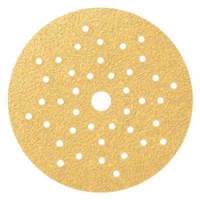 Bosch 5 pieces 40 Grit 5 Inches Multi-Hole Hook-And-Loop Sanding Discs, 2610054742