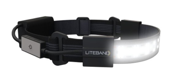 LiteBand Activ 350 Headlamp 350 Lumens Carbon, LBA350-AC