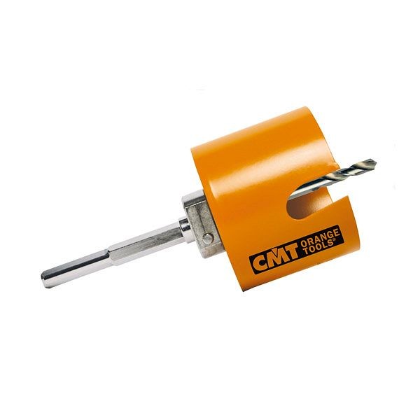 CMT Orange Tools Center Drill HSS for Hole Saw Diameter 1-1/4" and Above Extra Long, 550-HS2XL