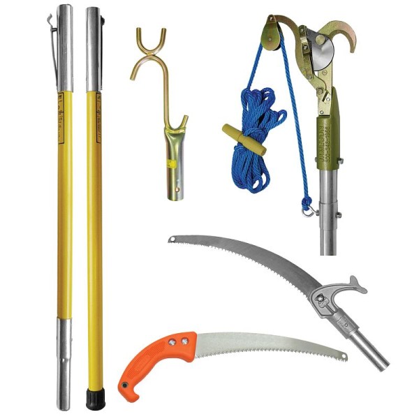 Jameson FG Kit: Pruner, Pole Saw, Wire Limb Raiser, Hand Saw, Poles, FG-6PKG-2
