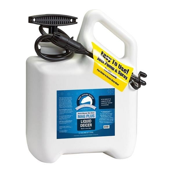 Bare Ground Mag Plus Liquid Deicer 1 Gallon, Preloaded Pump Sprayer, BGDS-1