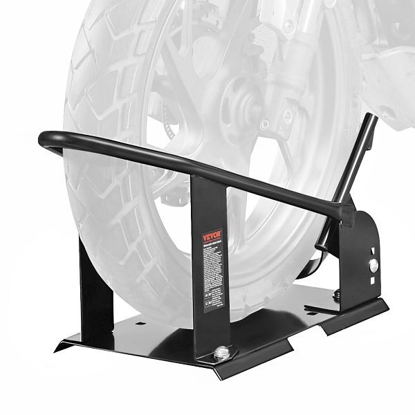 VEVOR Motorcycle Wheel Chock, 1800 lbs Capacity Wheel Cradle Holder, MTCLDKCSKDHS3J9BTV0