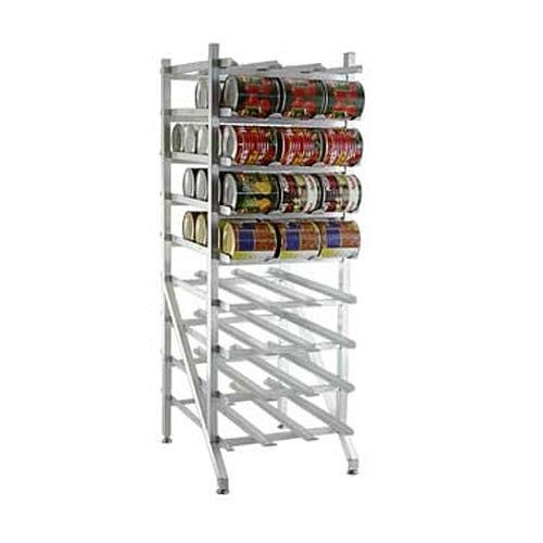New Age Industrial Can Storage Rack, Stationary Design With Adjustable Feet, 1250
