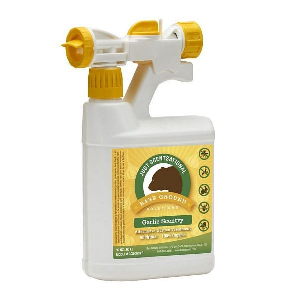 Bare Ground Just Scentsational Garlic Scentry Mosquito & Pest Repellent, Gallon Preloaded Pump Sprayer, GAR-1F