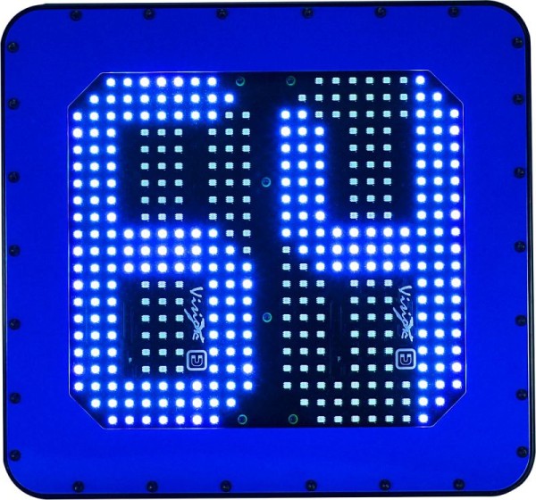 Vision-X 2-Digit Numerical LED Identification Board, Amber LEDs with Mounting Bracket, MIL-ID02A