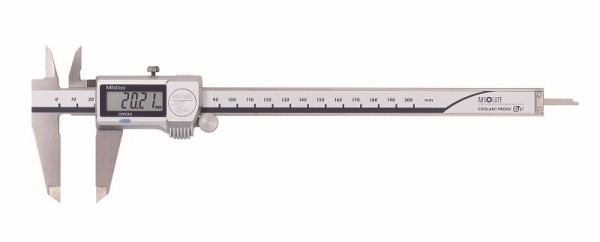 Mitutoyo Digital Caliper, 200mm, .01mm, No, 500-703-20