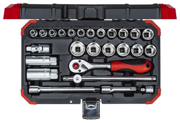 GEDORE red R59003026 Socket set 3/8" 26 pieces, 3300053