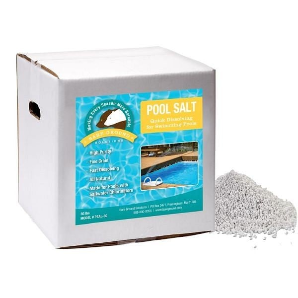Bare Ground Box Pool Salt, Quantity: 50 lb, PSAL-50