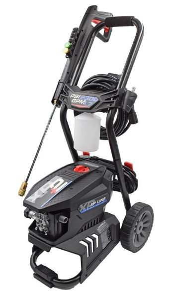 AR North America Blue Clean Electric Pressure Washer, 2300 PSI, 1.7 GPM, Two Wheel Trolley, BC XP2 2300P