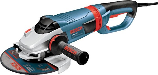 Bosch 9 Inches 15 A High Performance Large Angle Grinder with No Lock-On Switch, 0601893G10