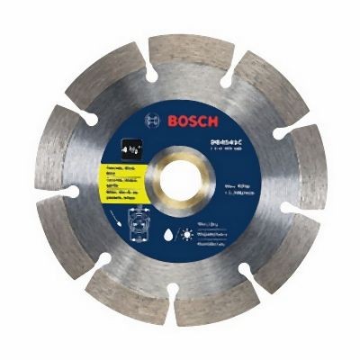 Bosch 4-1/2 Inches Premium Segmented Rim Diamond Blade for Universal Rough Cuts, 2610037454
