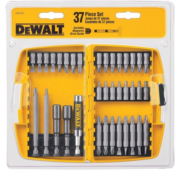 DeWalt 37 Pieces Power Screw Driving Set, DW2163